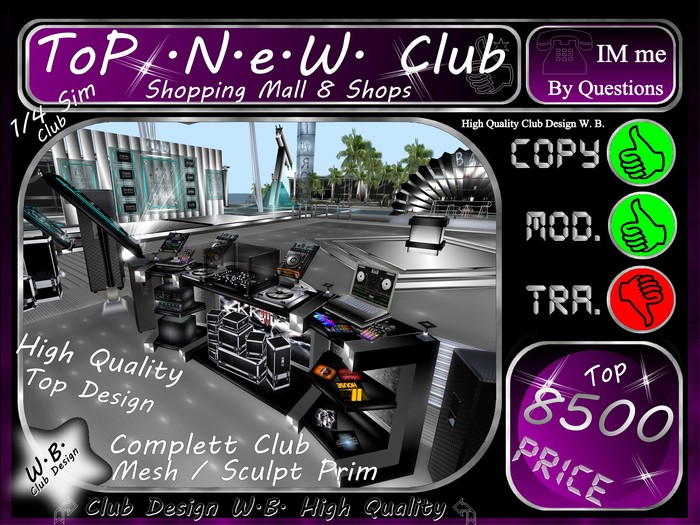 ToP .N.e.W. *Club Design* & Shopping Mall