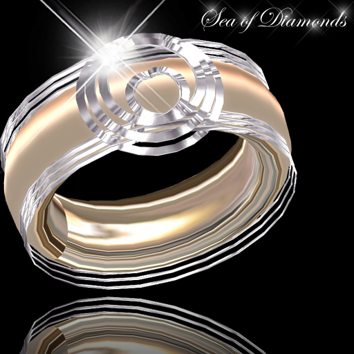 Ring - Illustrious Gold & Silver Ring (box)