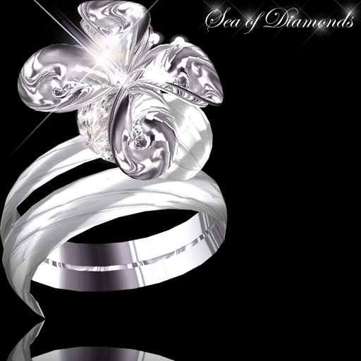 Ring - Mystical Bloom Platinum Ring (box)