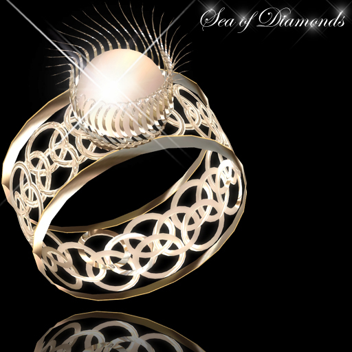 Ring - Golden Queen Ring (box)