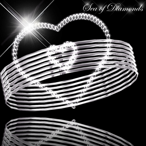Ring - Heart of Silver Ring Love Ring Heart Ring (box)