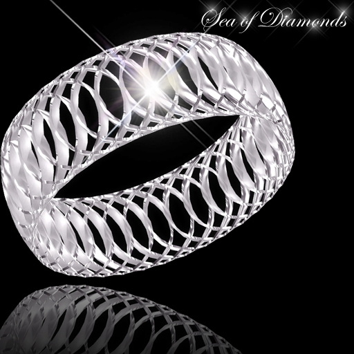 Ring - Platinum Unity Ring Jewelry (box)