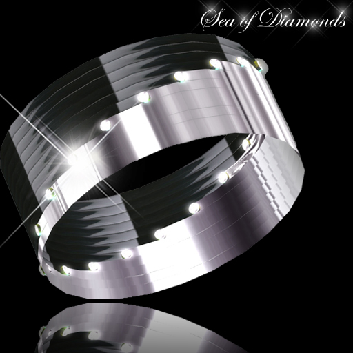 Ring (male) - Regal Onyx Black & Silver Ring (box)