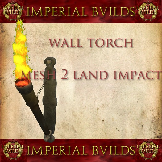 Mesh Wall Torch