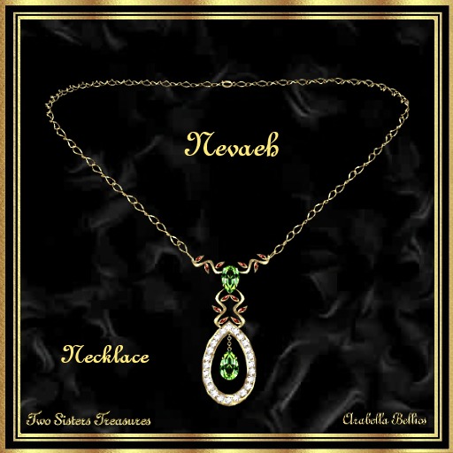 TST - NEVAEH EMERALD & RUBY NECKLACE YG.
