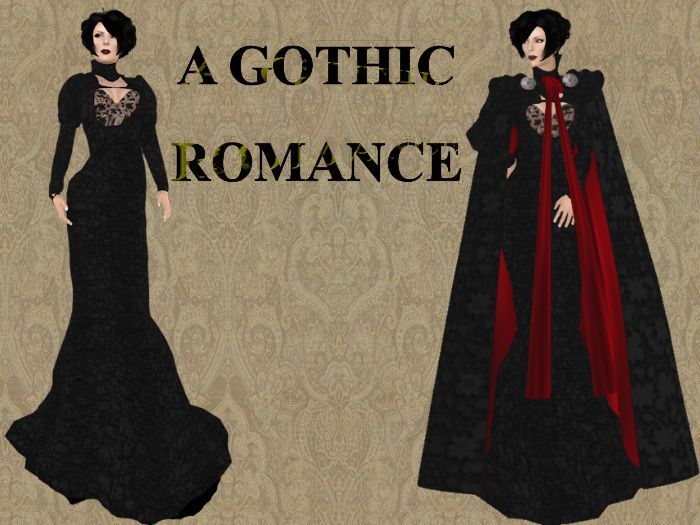 A Gothic Romance - Gothic long suit with cape