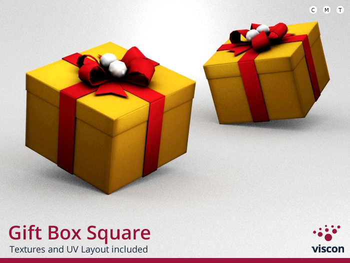 *viscon* Mesh Gift Box Square