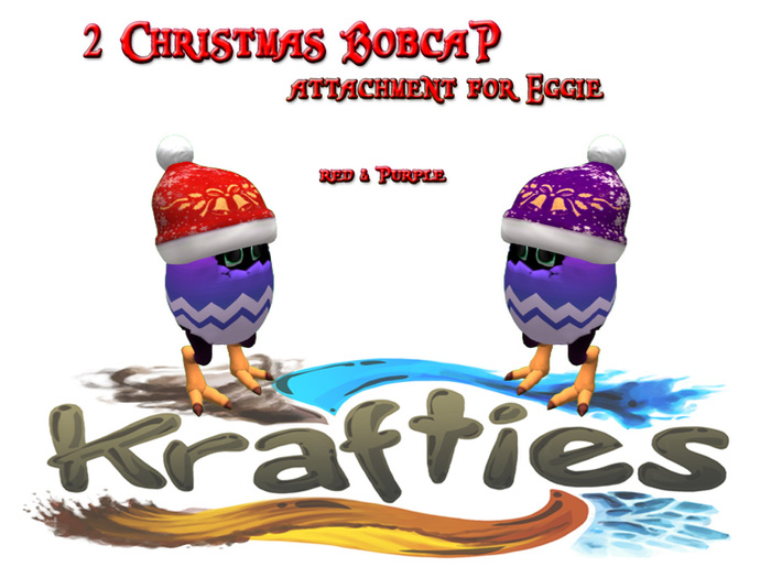 Christmas Bobcap - Eggie attachment
