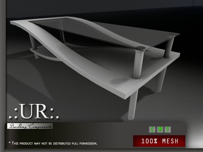 .:UR:. Sleek Modern Table (full perm mesh)
