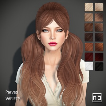 Second Life Marketplace - TRUTH HAIR Parvati (Mesh Hair) - variety
