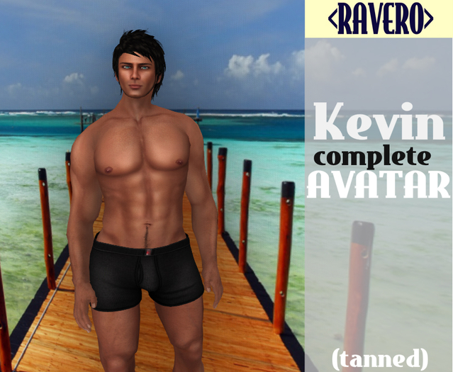 <RAVERO> Kevin Complete Avatar (tanned)