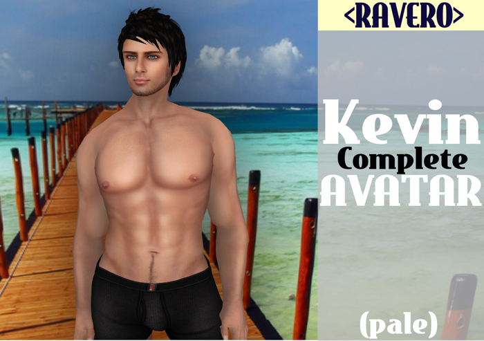 <RAVERO> Kevin Complete Avatar (pale)