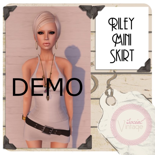 {Social Vintgae} Riley Skirt DEMO