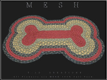 T-3D Creation [RUG Round] MESH - Full Perm