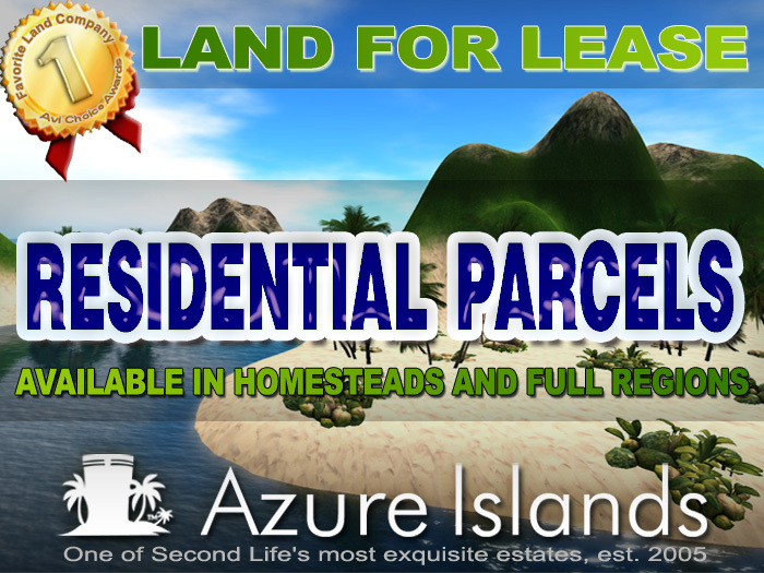 -: Residential Parcels Azure Islands :-