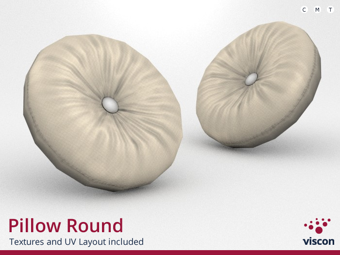 *viscon* Mesh Pillow Round