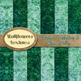 *Wallflowers* Antique Tapestry 2 - Sea Holly