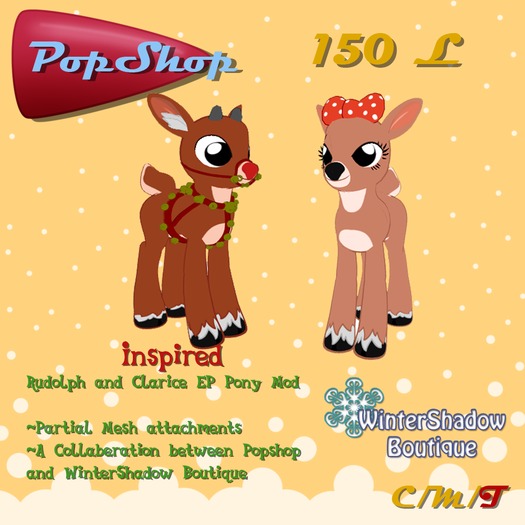 ~PS~ Rudolph and Clarice EP Mod [BOXED]
