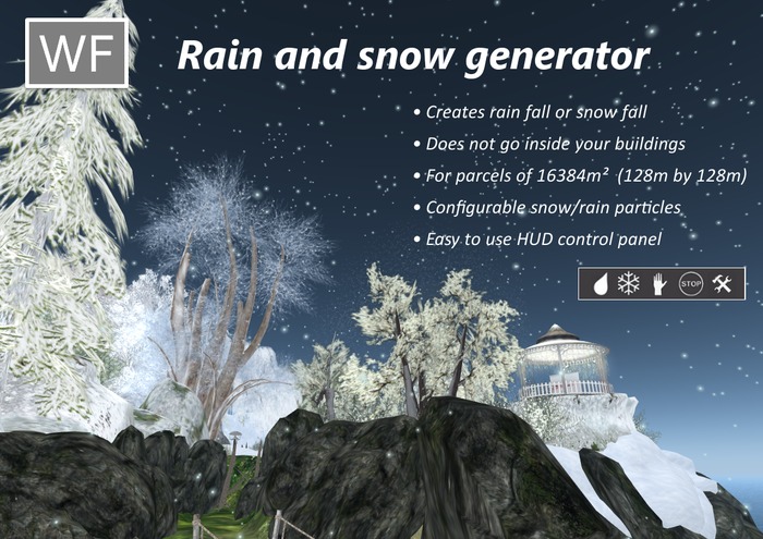 Rain and snow generator 16384 (copy perms)