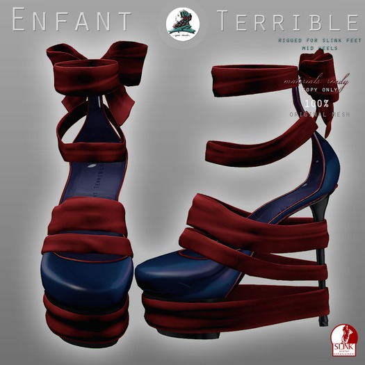 .Enfant Terrible. wrapped heels DEMO