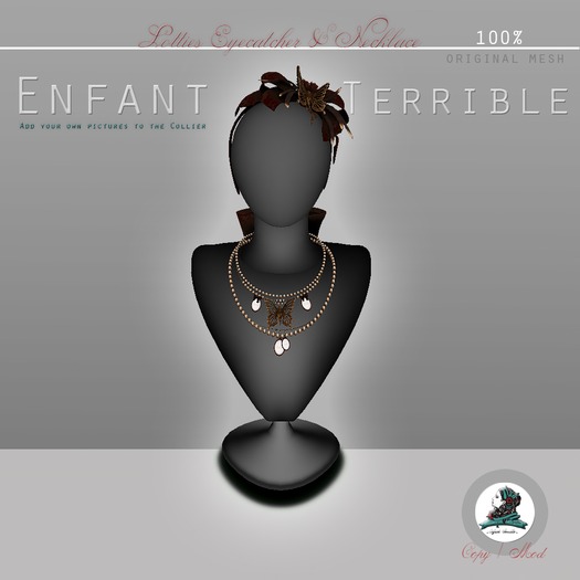 .Enfant Terrible. Lotties Eyecatcher and Collier Red 