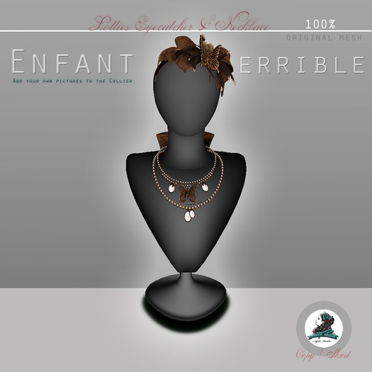 .Enfant Terrible. Lotties Eyecatcher and Collier Red 