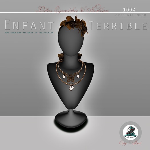 .Enfant Terrible. Lotties Eyecatcher and Collier Orange