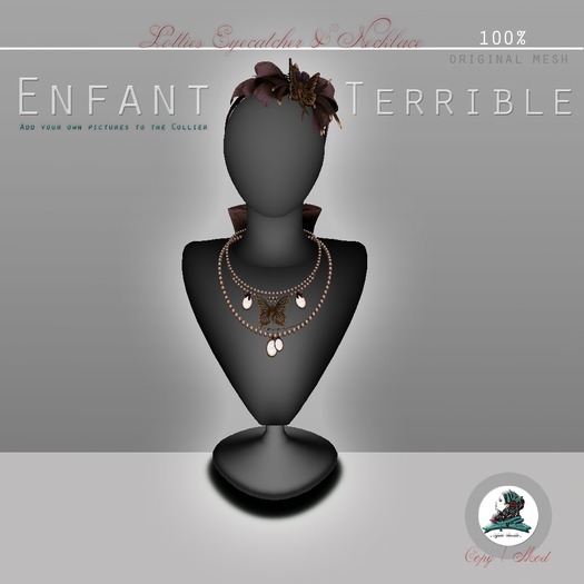 .Enfant Terrible. Lotties Eyecatcher and Collier Rose