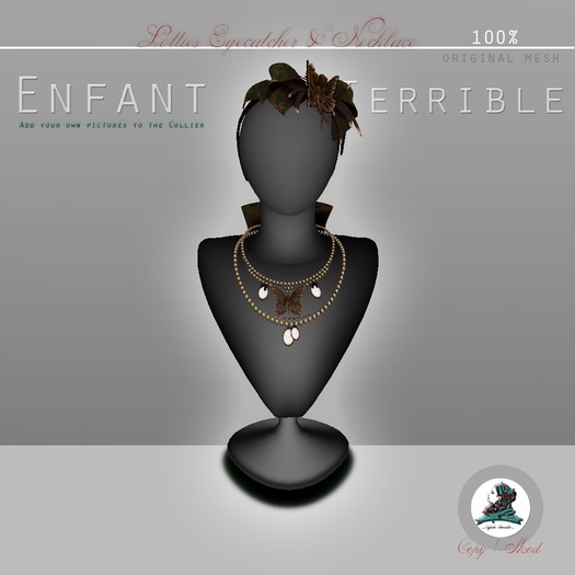 .Enfant Terrible. Lotties Eyecatcher and Collier green