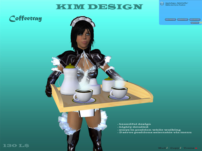 Kim Design - Coffee tray