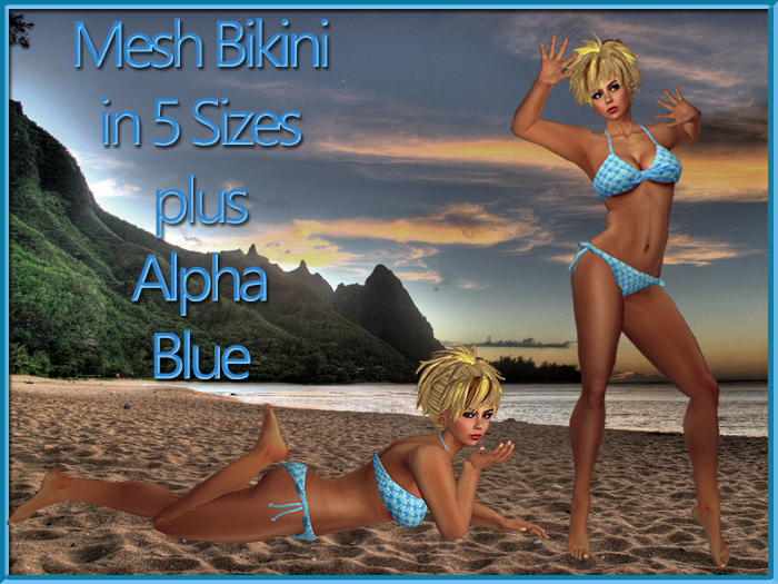 Bikini 01 Blue