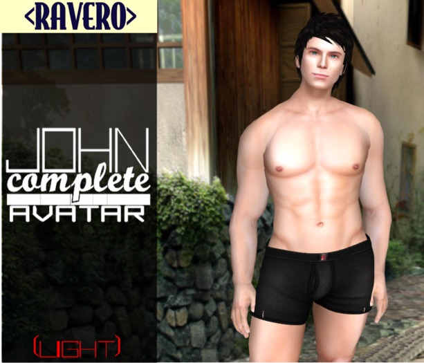 <RAVERO> John Complete Avatar (light)