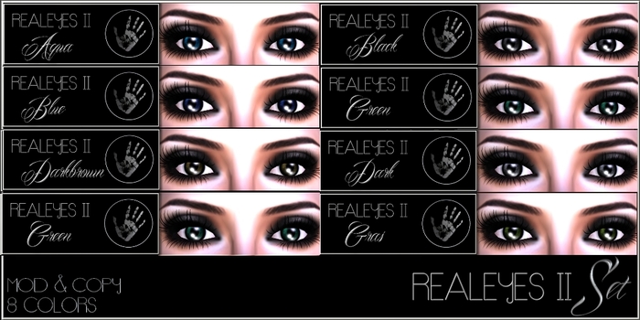 .: SHADOW :. Realeyes Set II - 8 Colors