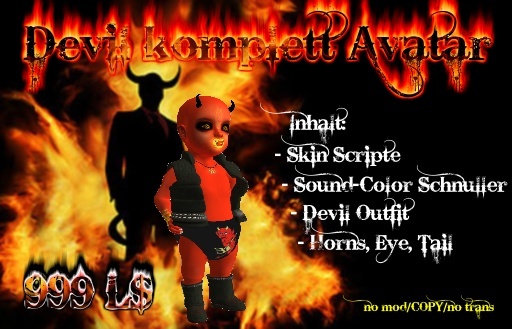 TD Devil Avatar Box komplete 