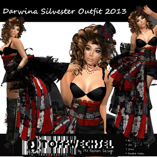 [Stoffwechsel] Dawina Silvester Outfit 2013