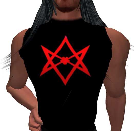 Unicursal-Hexagram undershirt (mod & copy) Box
