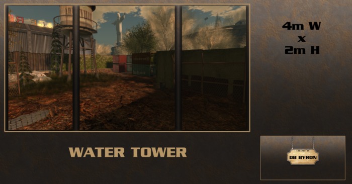 (Artwork) Water Tower By DB Byron