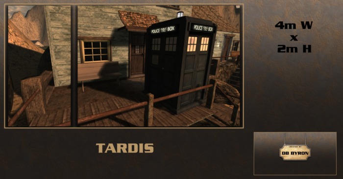 (Artwork) Tardis By DB Byron