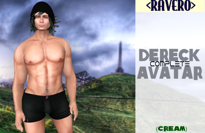 <RAVERO> Dereck Complete Avatar (cream)