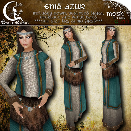 *LE* Enid Azur - Ancient viking medieval outfit