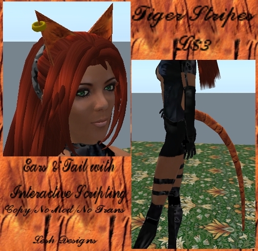 Tiger Stripes Ears & Tail ((Boxed))