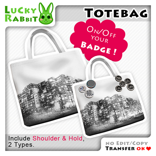 {L.R} Totebag [Old Kowloon B]