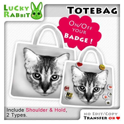 {L.R} Totebag [Cat Boss]