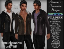 DEMO Zipped Dress SID Template - N001