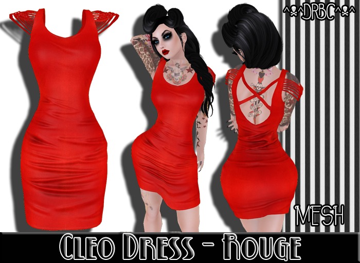 ^V^DRBC^V^ Blue Cakes Slinky Dress