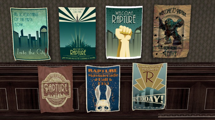 :Larry: Rapture Posters