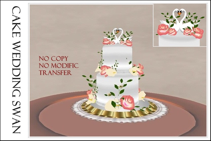 CAKE WEDDING CISNE