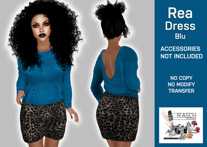 ..::RASCH::.  Rea Dress Blu