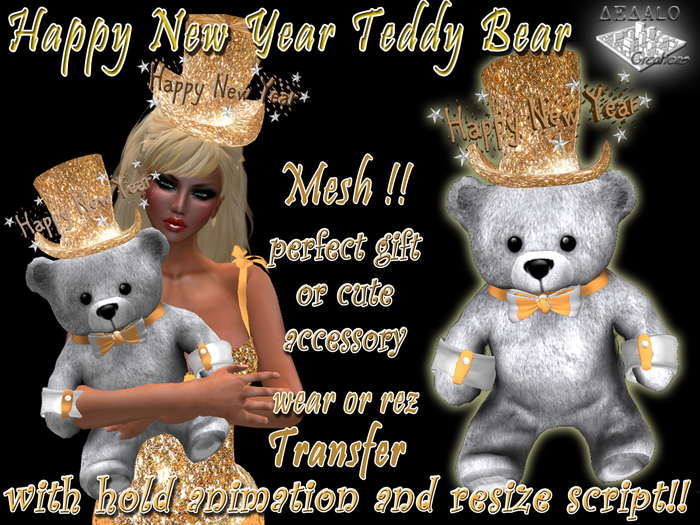Romantic Gift - Pink Teddy Bear  * Valentine's Day Promo *