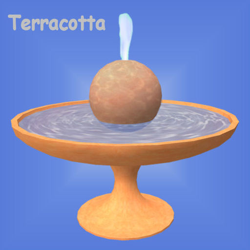 <MS> Decos Terracotta-Fountain